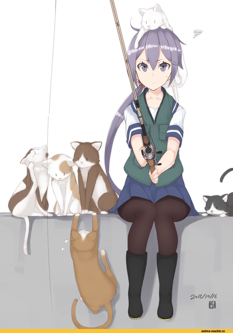mku, Akebono, Kantai Collection, Anime