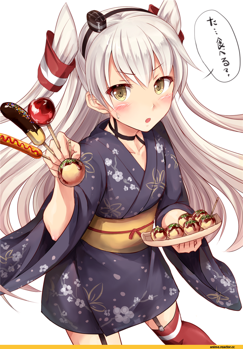 Amatsukaze (Kantai Collection), Kantai Collection, feesu (rinc7600), Anime