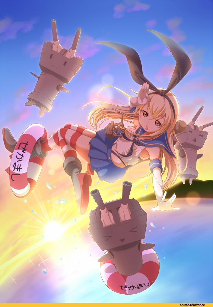 shimakaze (kantai collection), Kantai Collection, Anime