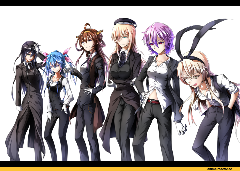 I-19, Kantai Collection, Kongou (Kantai Collection), Tama (Kantai Collection), Atago (Kantai Collection), Akagi (Kantai Collection), Shimakaze, Anime