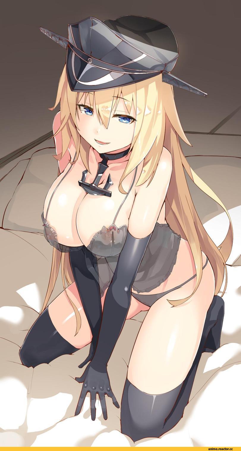 Bismarck (Kantai Collection), Kantai Collection, Anime Ero, Anime Ero Oppai, Meth (Emethmeth), Anime