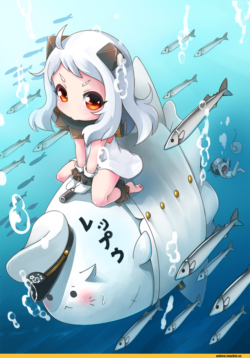 Northern Ocean Hime, Kantai Collection, Maru-yu, yaosera, Anime