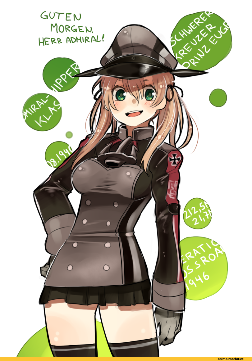 Prinz Eugen (Kantai Collection), Kantai Collection, melone (melonenbrot), Anime