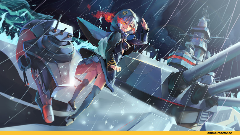 Anime Art, Kantai Collection, Re-class Battleship, sima naoteng, Anime