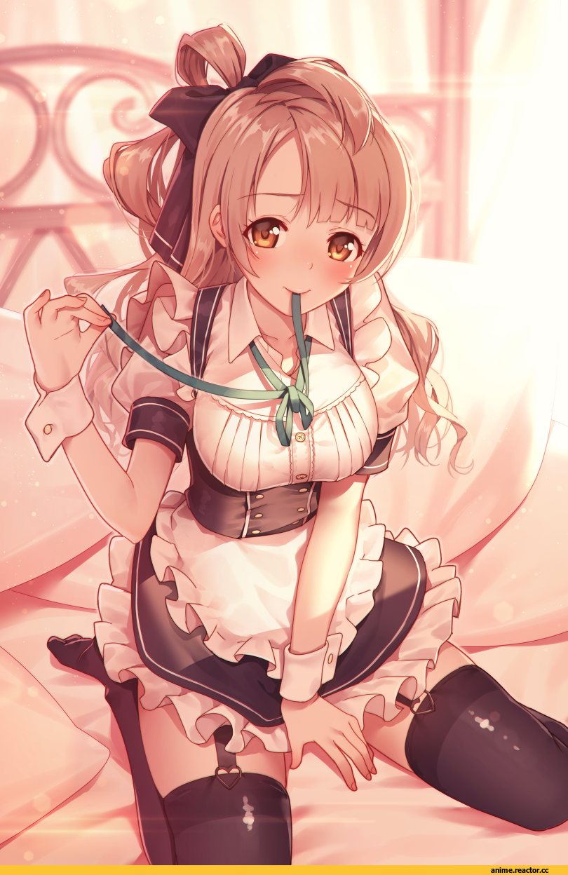 Minami Kotori, Love Live!, nagareboshi, Maid, Anime