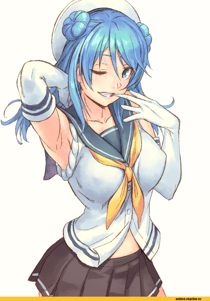 Urakaze, Kantai Collection, and, Anime
