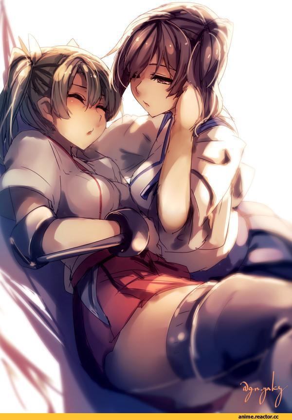 Kyouya (Mukuro238), Anime Art, Kaga (Kantai Collection), Kantai Collection, Zuikaku (Kantai Collection), Anime
