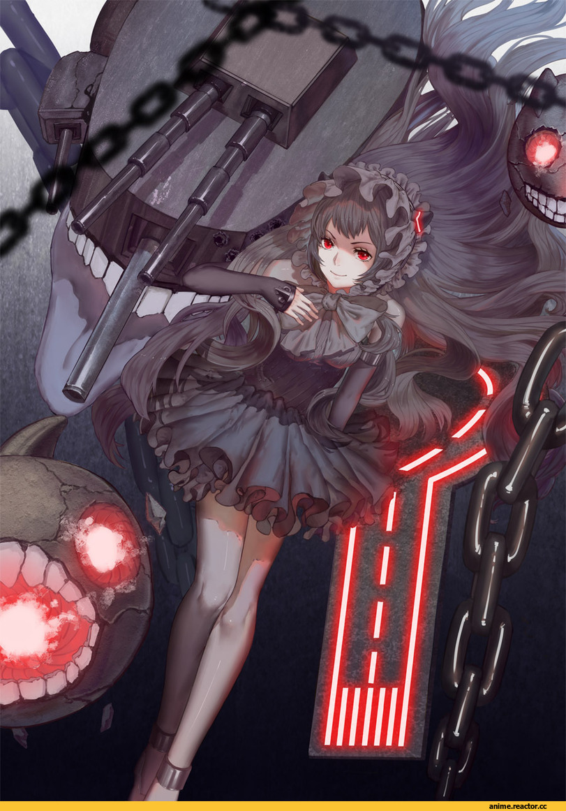 Isolated Island Oni, Kantai Collection, Shinkaisei-kan, Anime Art, maomaozi, Anime