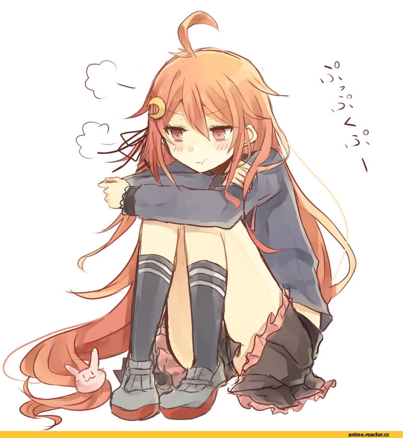 Uzuki (Kantai Collection), Kantai Collection, Аниме арт, chibirisu, Anime