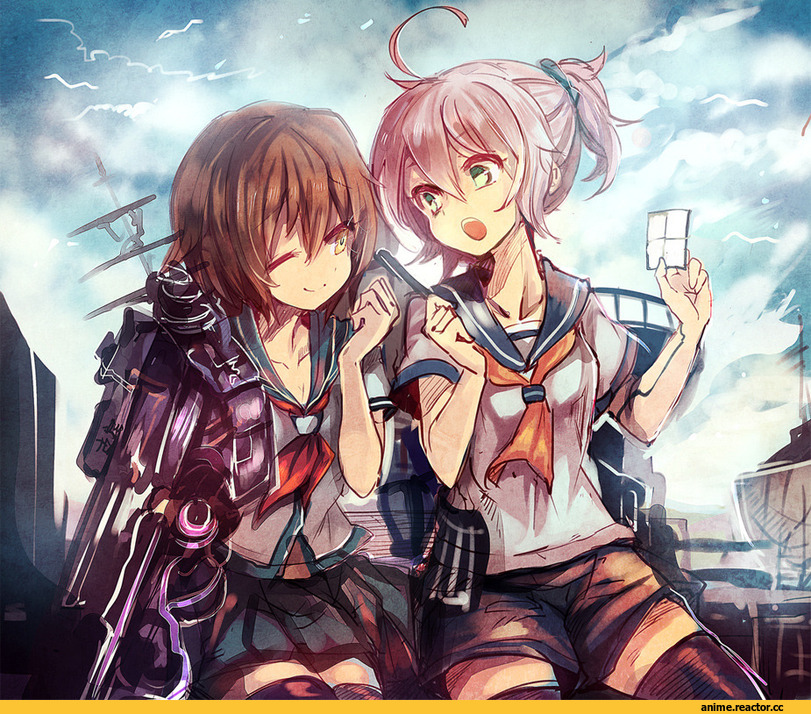 Aoba (Kantai Collection), Kantai Collection, Furutaka (Kantai Collection), Anime