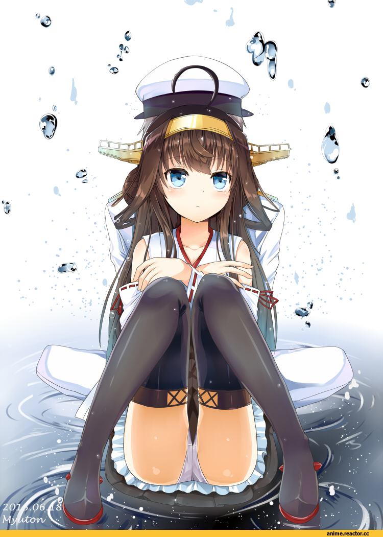 Admiral (Kantai Collection), Kantai Collection, Kongou (Kantai Collection), Anime Art, myuton, Anime Adult pantsu, Anime Ero, Anime