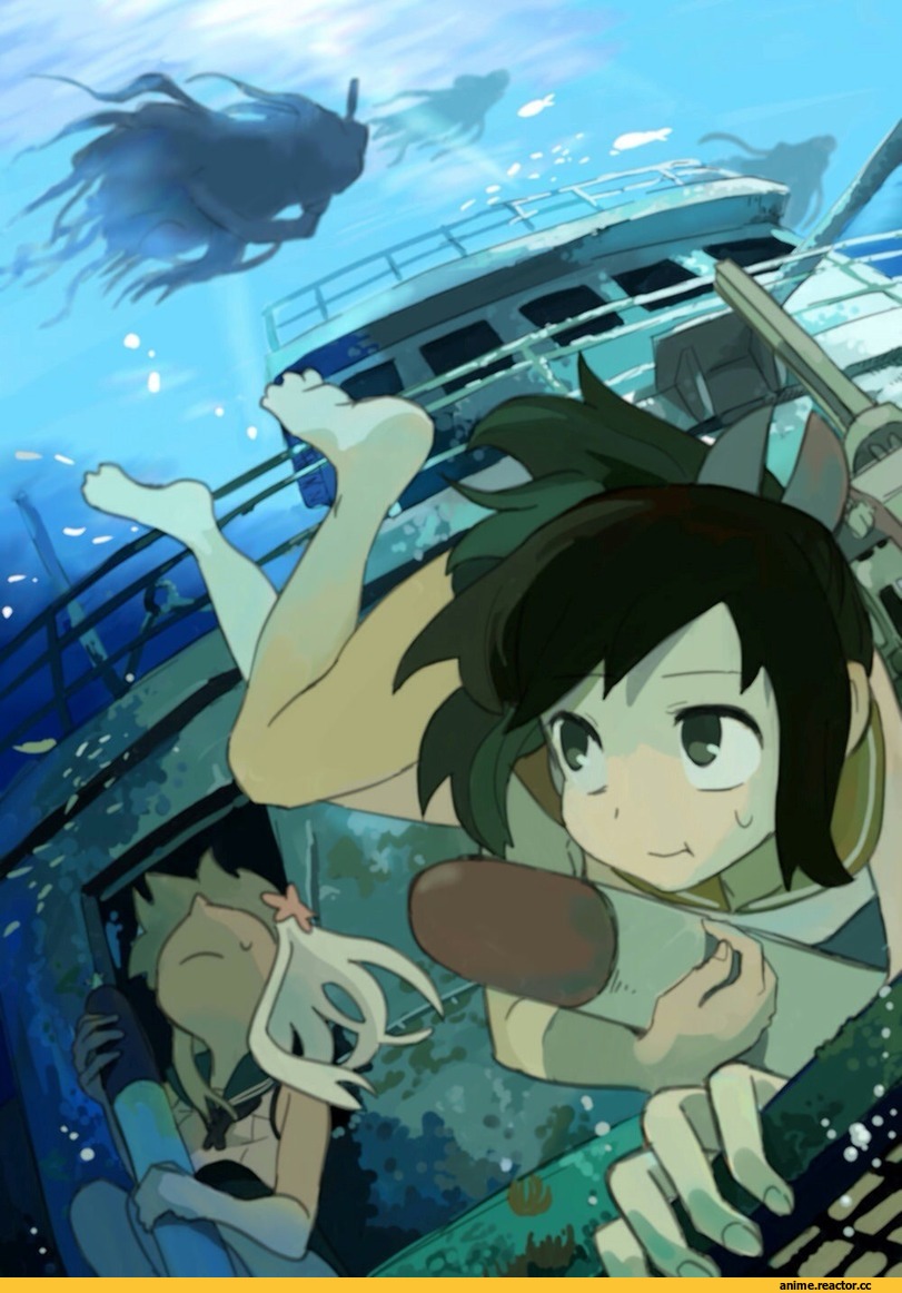 I-401, Kantai Collection, Ro-500 (Kantai Collection), hutoncom, Anime