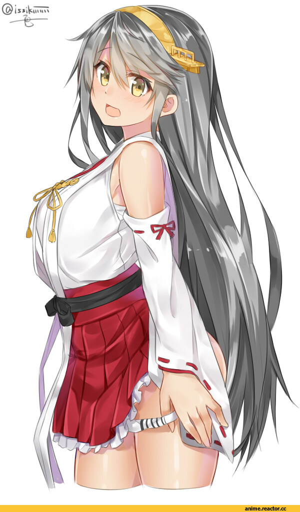 Haruna (Kantai Collection), Kantai Collection, Isshiki (Ffmania7), Anime Art, Adult pantsu, Anime Ero, Anime
