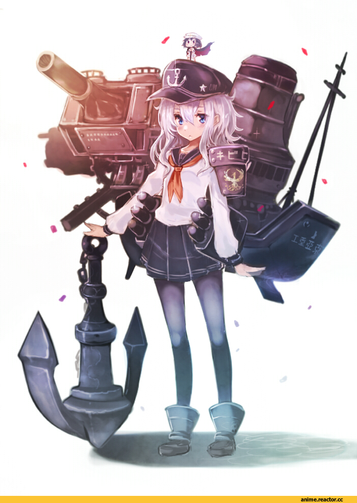 Hibiki (Kantai Collection), Kantai Collection, Fairy (Kantai Collection), Sumisu (Mondo), Anime Art, Anime
