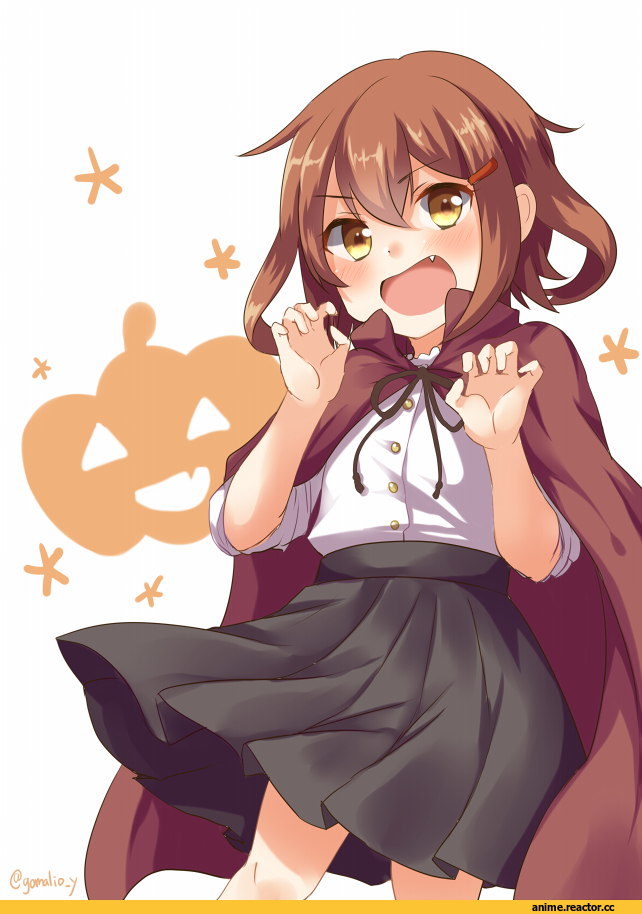 emilion, ikazuchi (kantai collection), Kantai Collection, Anime