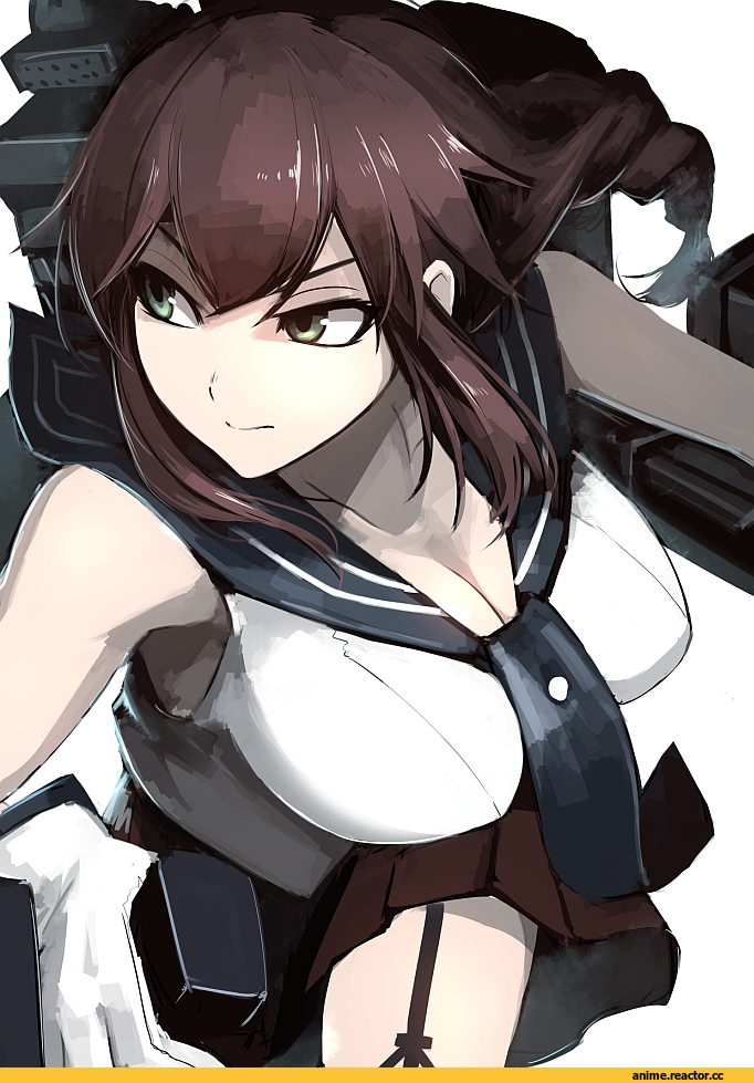 Noshiro, Kantai Collection, Hellshock, Anime Art, Anime