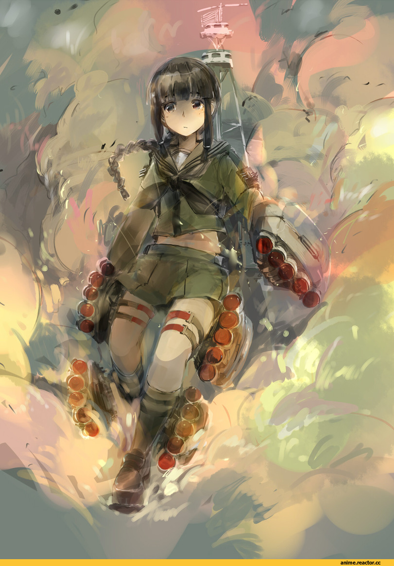 Kitakami (Kantai Collection), Kantai Collection, cus-tom, Anime