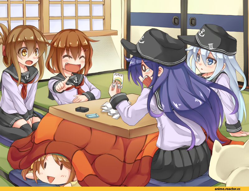 akatsuki (kantai collection), Kantai Collection, Hibiki (Kantai Collection), Inazuma (Kantai Collection), ikazuchi (kantai collection), Error Musume, Anime