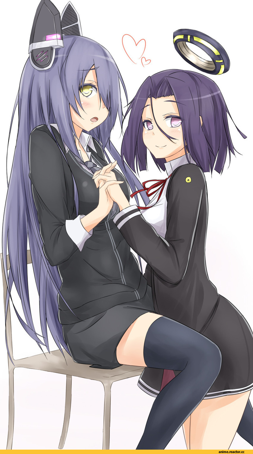 tatsuta (kantai collection), Kantai Collection, tenryuu (kantai collection), Shoujo Ai, Anime