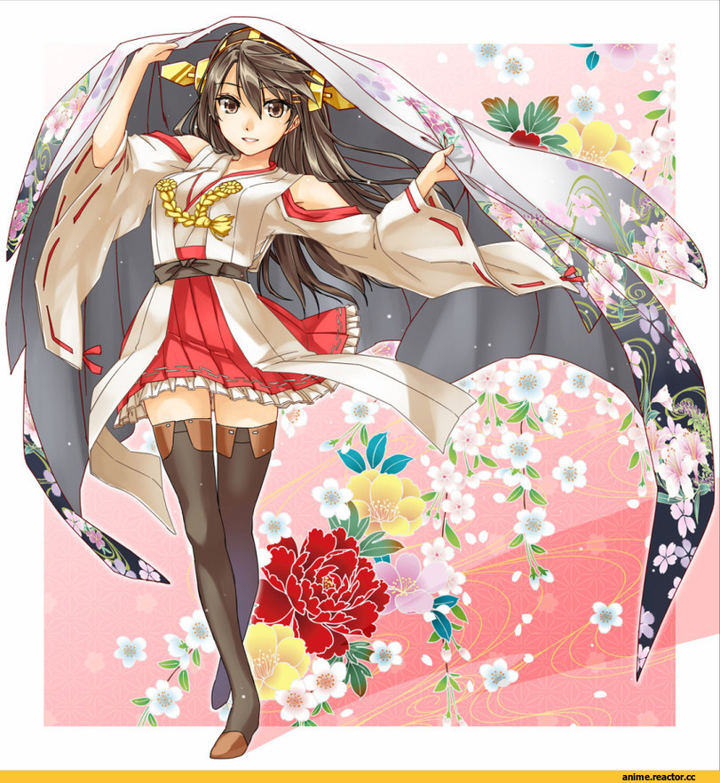 Haruna (Kantai Collection), Kantai Collection, abo (hechouchou), Anime Art, Anime
