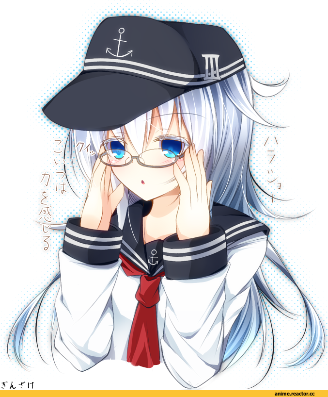 Hibiki (Kantai Collection), Kantai Collection, Megane, Anime