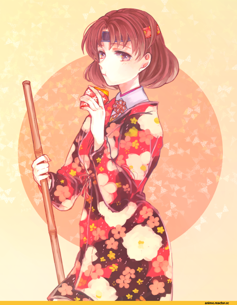 Chiyoda (Kantai Collection), Kantai Collection, Anime Art, Yukata, Anime