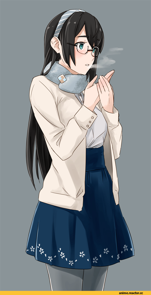 Ojipon, Ooyodo (Kantai Collection), Kantai Collection, Megane, Anime