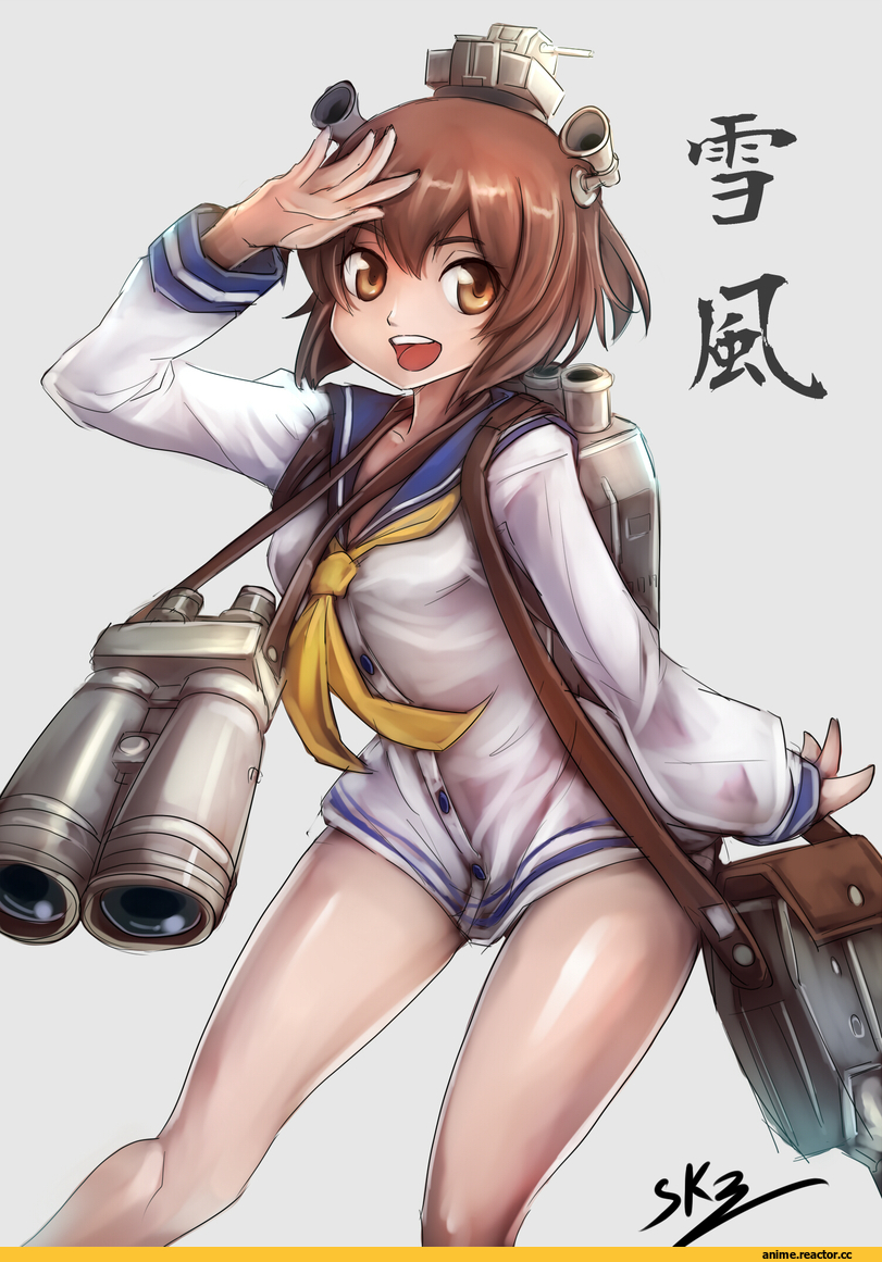 Yukikaze (Kantai Collection), Kantai Collection, sowel (sk3), еще одна в комментариях, Anime