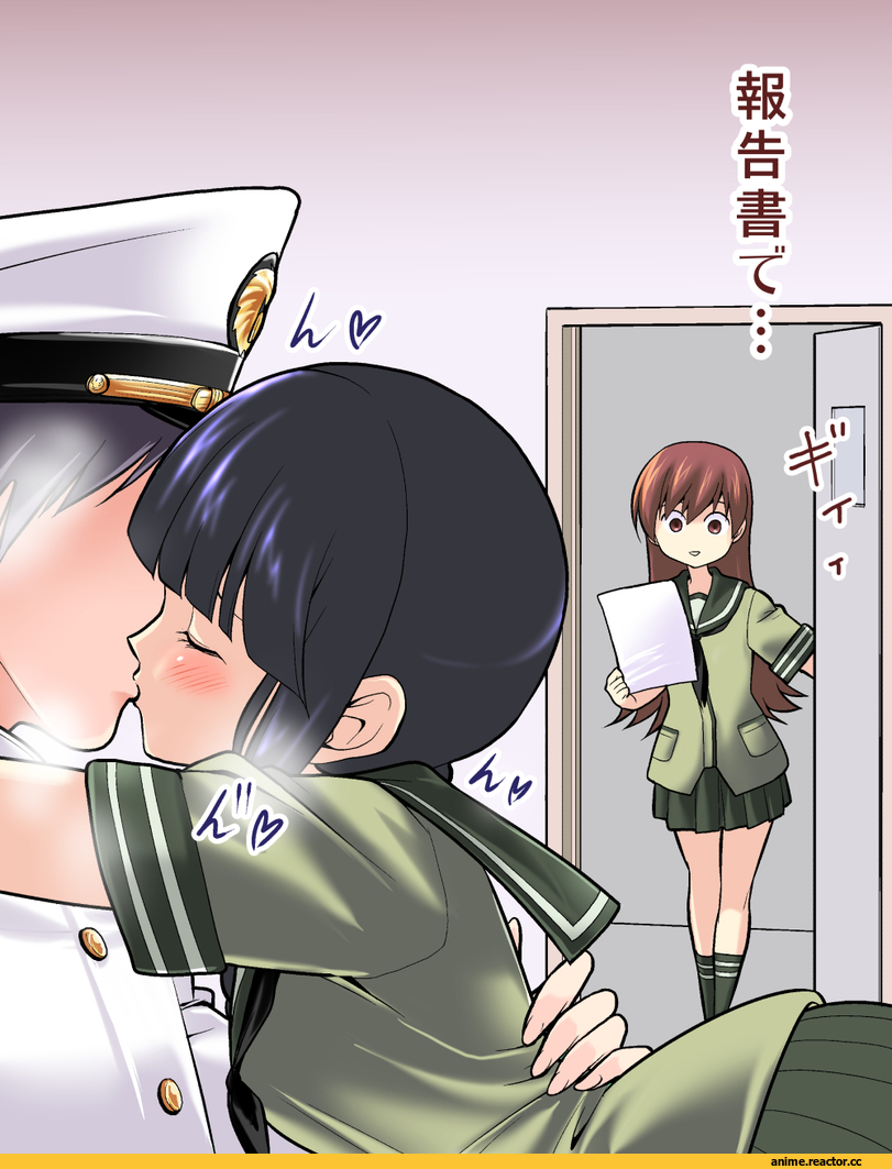 Admiral (Kantai Collection), Kantai Collection, Kitakami (Kantai Collection), Ooi (Kantai Collection), Anime