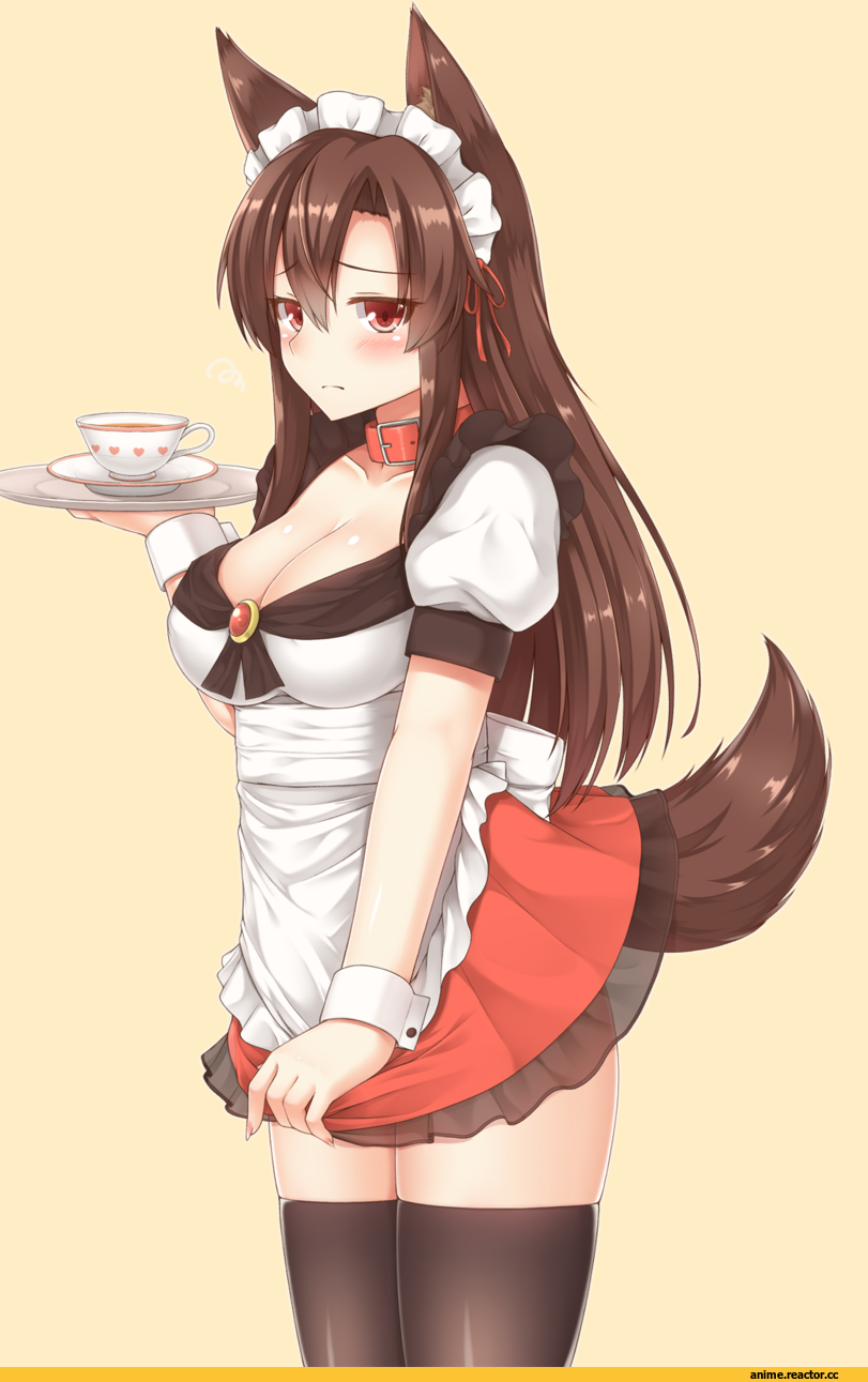 yuu (yu0221f), Imaizumi Kagerou, Touhou Project, Maid, Inumimi, Animal Ears, Anime
