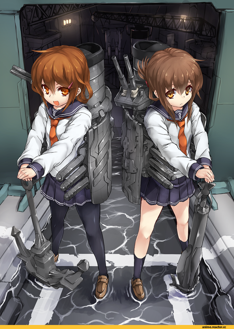 ikazuchi (kantai collection), Kantai Collection, Inazuma (Kantai Collection), Anime