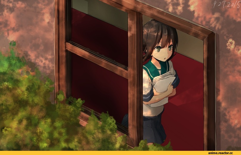 tabisora, Fubuki (Kantai Collection), Kantai Collection, Anime