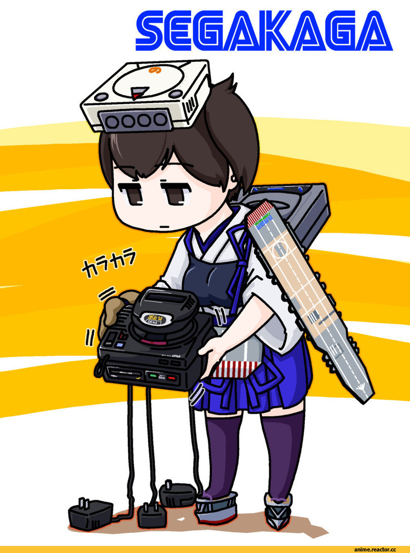 Kaga (Kantai Collection), Kantai Collection, Sega, sonota oozei, Anime