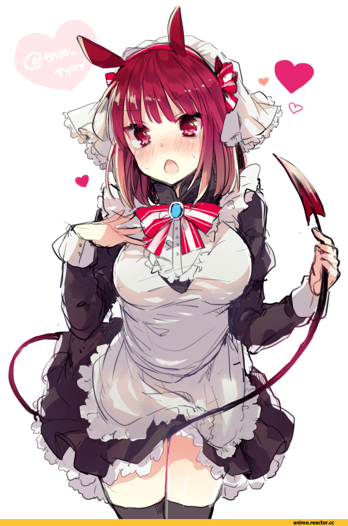 Demon Girl (Anime), Monster Girl (Anime), tanuma (tyny), Maid, Anime