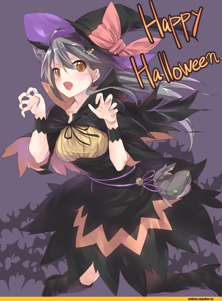 kyougoku touya, Haruna (Kantai Collection), Kantai Collection, Anime Halloween, Anime