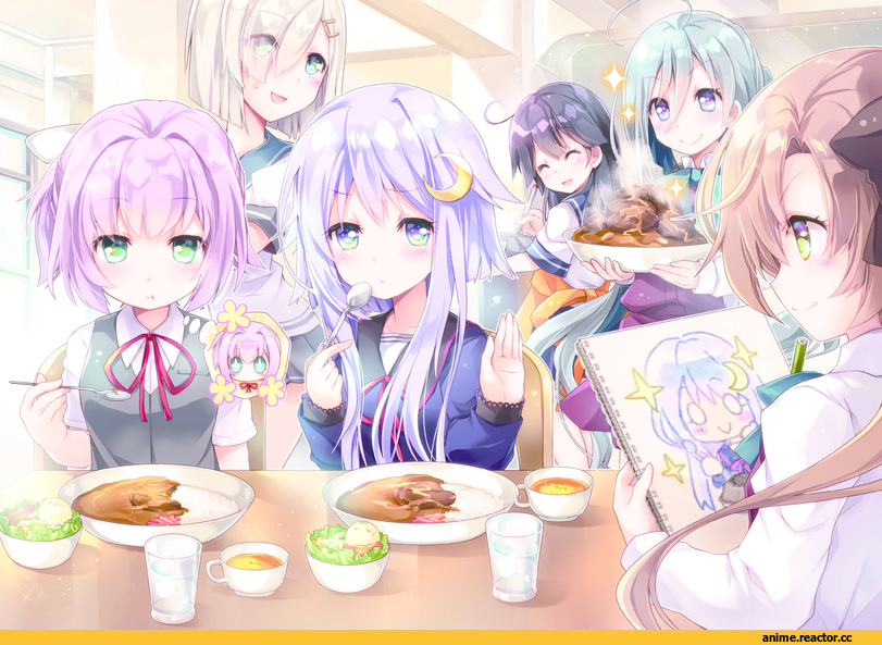ayuya naka no hito, Akigumo, Kantai Collection, Hamakaze (Kantai Collection), Kiyoshimo (Kantai Collection), Shiranui (Kantai Collection), Yayoi (Kantai Collection), Ushio (Kantai Collection), Anime