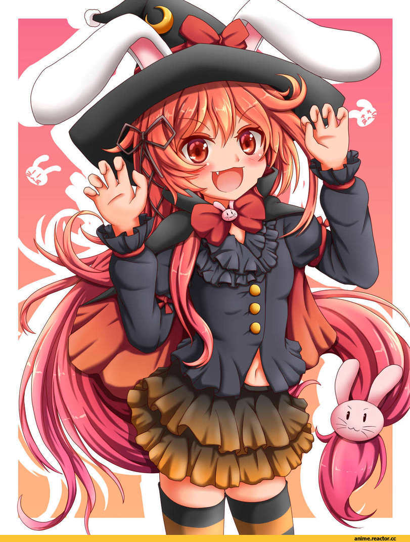 Anime Halloween, Uzuki (Kantai Collection), Kantai Collection, Usagimimi, Animal Ears, Anime