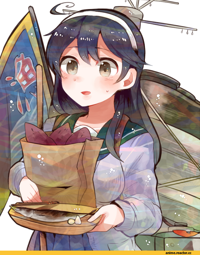 itomugi-kun, Anime Art, Ushio, Kantai Collection, Anime