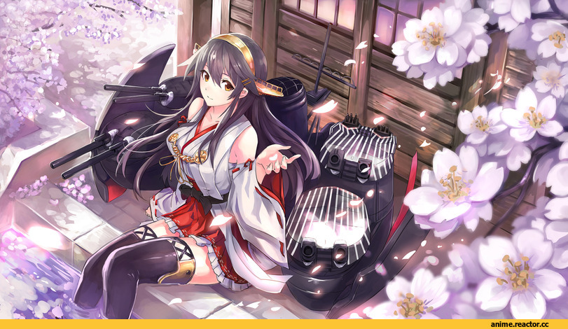 Haruna (Kantai Collection), Kantai Collection, devildogs, Anime