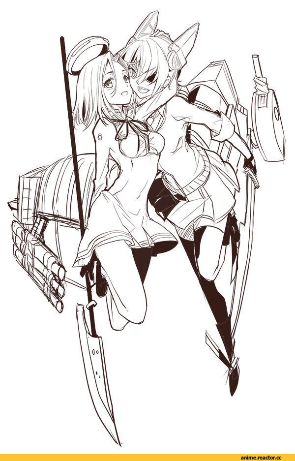 tenryuu (kantai collection), Kantai Collection, tatsuta (kantai collection), Anime