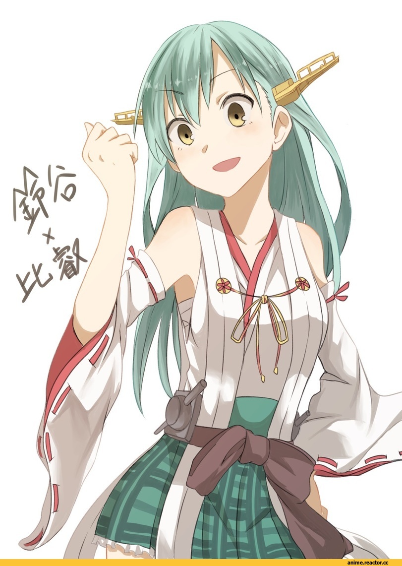Suzuya (Kantai Collection), Kantai Collection, hiei (kantai collection), Tsukamoto Minori, Anime Art, Anime