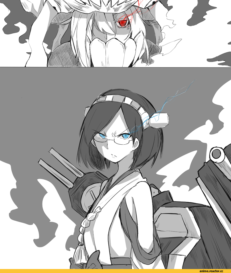 Kirishima (Kantai Collection), Kantai Collection, Wo-Class Aircraft Carrier , Shinkaisei-kan, Tsukamoto Minori, Anime Art, Anime