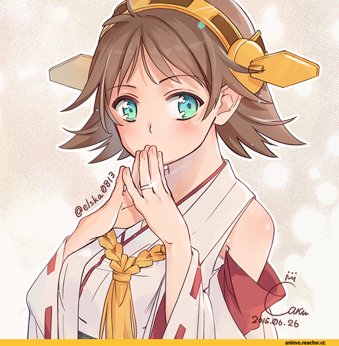 saki (little crown), hiei (kantai collection), Kantai Collection, Anime