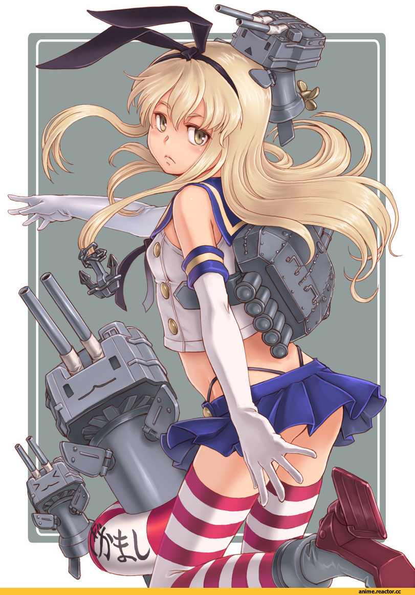 shimakaze (kantai collection), Kantai Collection, kosai takayuki, Anime