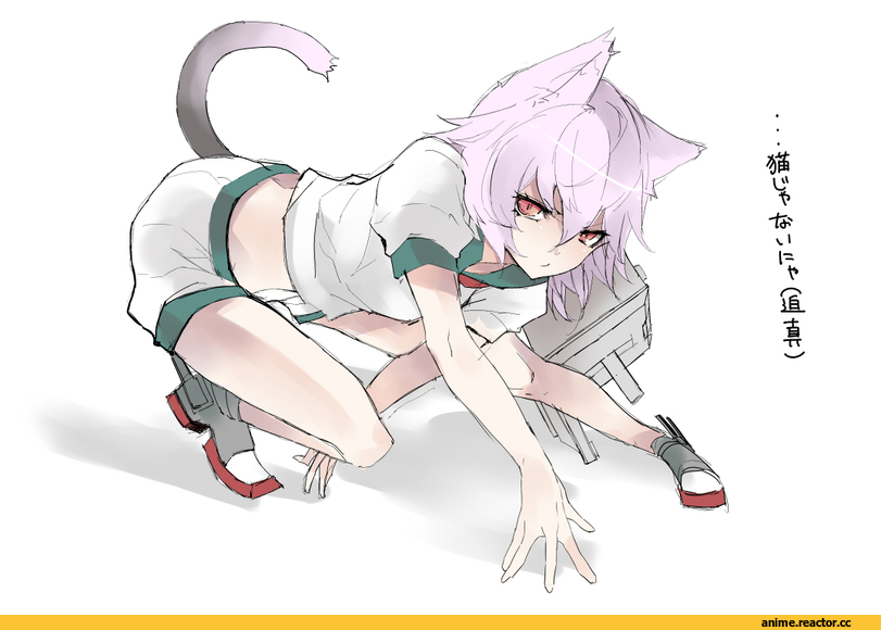 Kantai Collection, atoshi, Anime Art, nekomimi, Animal Ears, Tama (Kantai Collection), Anime