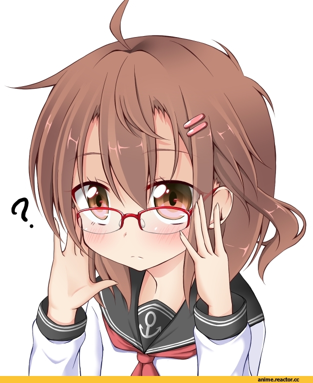 Ikazuchi, Kantai Collection, Megane, Anime