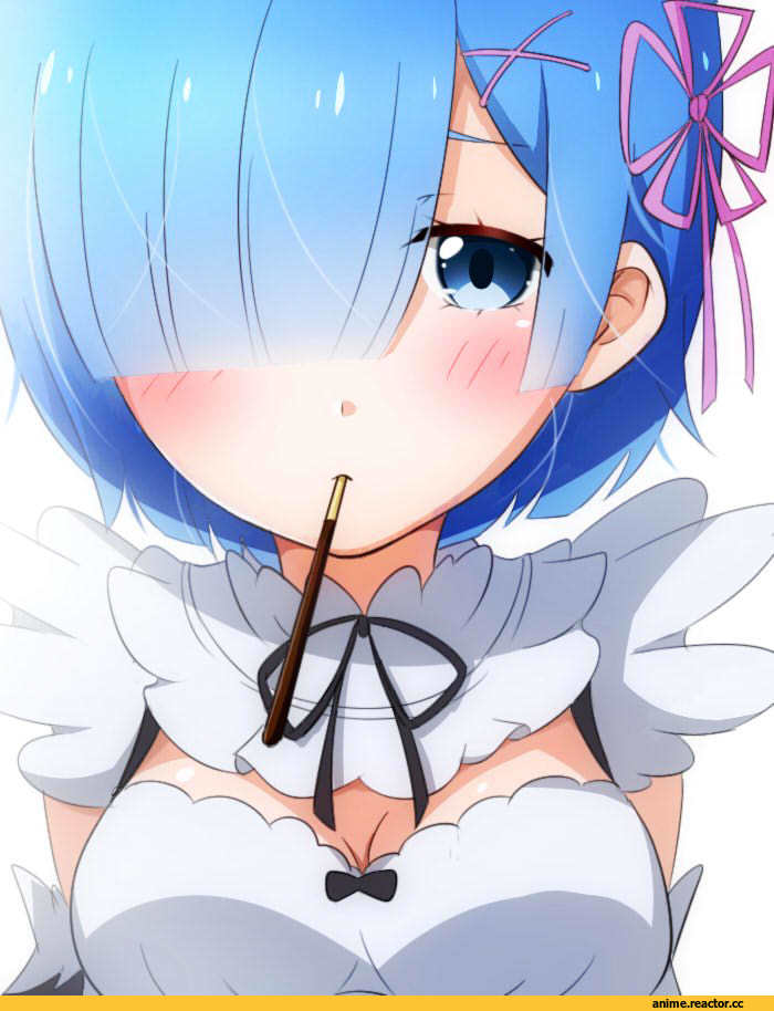 Re Zero Kara Hajimeru Isekai Seikatsu, Rem (re zero), Pocky, Maid, Anime