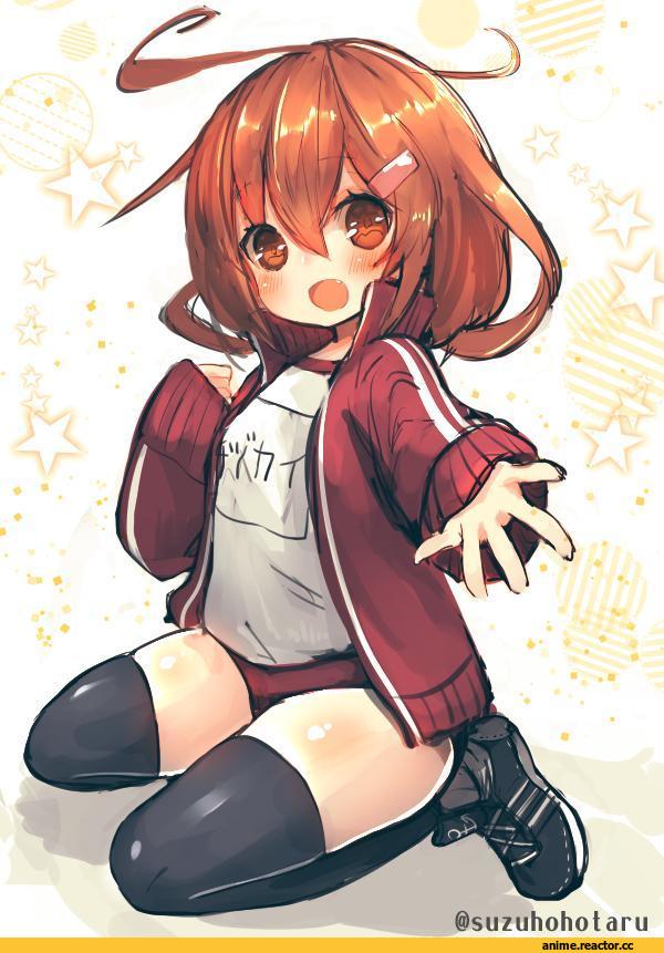suzuho hotaru, Akatsuki, Kantai Collection, Ikazuchi, Anime