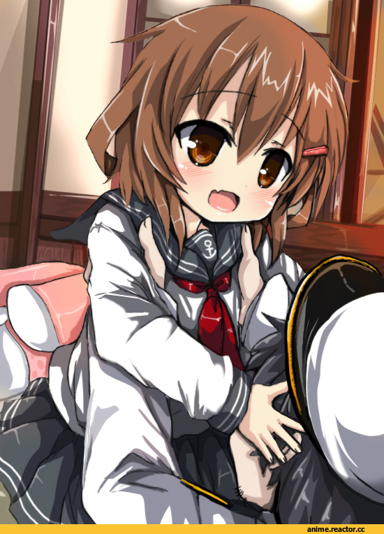 oshiruko (uminekotei), ikazuchi (kantai collection), Kantai Collection, Admiral (Kantai Collection), Anime Art, Anime