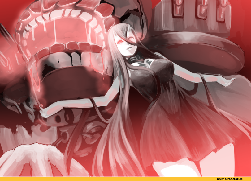 battleship hime, Kantai Collection, Anime Art, Shinkaisei-kan, Anime